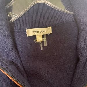 Tyler bow size large purple sweater dress